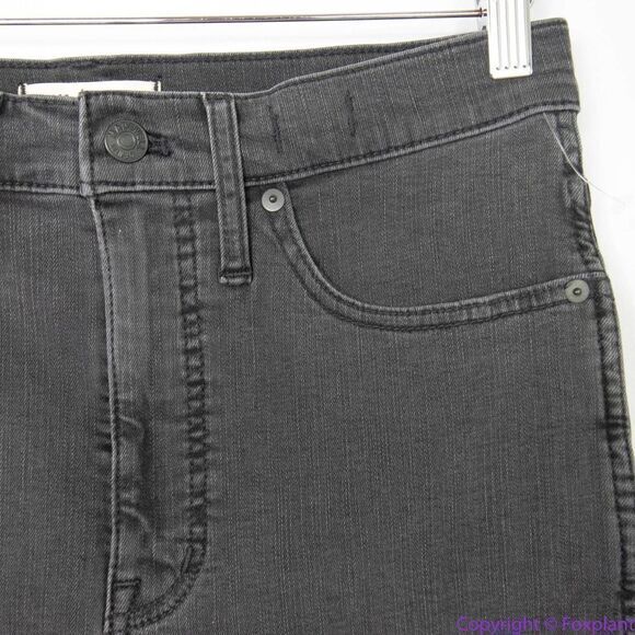 NEW Madewell Stovepipe Jeans in Banberry‎ Wash: Raw-Hem Edition, 28 - Picture 12 of 16